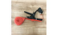 Clamp-Type Head Manual Plant Tying Machine Metal Body Plant Tying Machine Long Handle Garden Binding Tapener for Vineyard Workers, Gardeners, Vineyards, Greenhouses, Nurseries