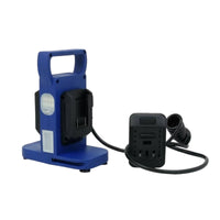 Portable Converter USB Port Power Adapter PC Material for Worksite, Travel