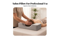 Ergonomic Design U-Shaped Lash Pillow Soft Velvet Cover Eyelash Extension Pillow Breathable for Estheticians, Women, Spas, Spa, Home Salons