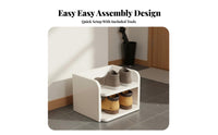 Space-Saving Vertical Shoe Rack Easy Assembly Multi-Tier Shoe Shelf Stable Structure Household Storage Large Capacity for Apartment Dwellers, Families, Students, Small Areas, Entryway, Hallway, Bedroom