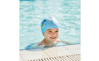 Children's Swim Cap Soft-Inner Swimming Hat Stretchy for Beach