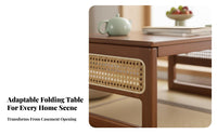 Foldable Folding Floor Desk Space-Saving Folding Lap Desk adaptable Low Table No Assembly Required for Dorm Residents, Home Workers, Bay sill, Small areas, Bedroom, Living Room