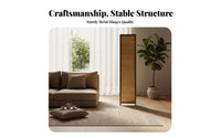 Foldable Chinese Design Room Divider No Installation Required Asian Design Partition Screen Portable Bamboo Privacy Partition Handmade for Interior Designers, Business Owners, Away Ice Workers, Entryway, Bedroom, Studio Apartment, Restaurant