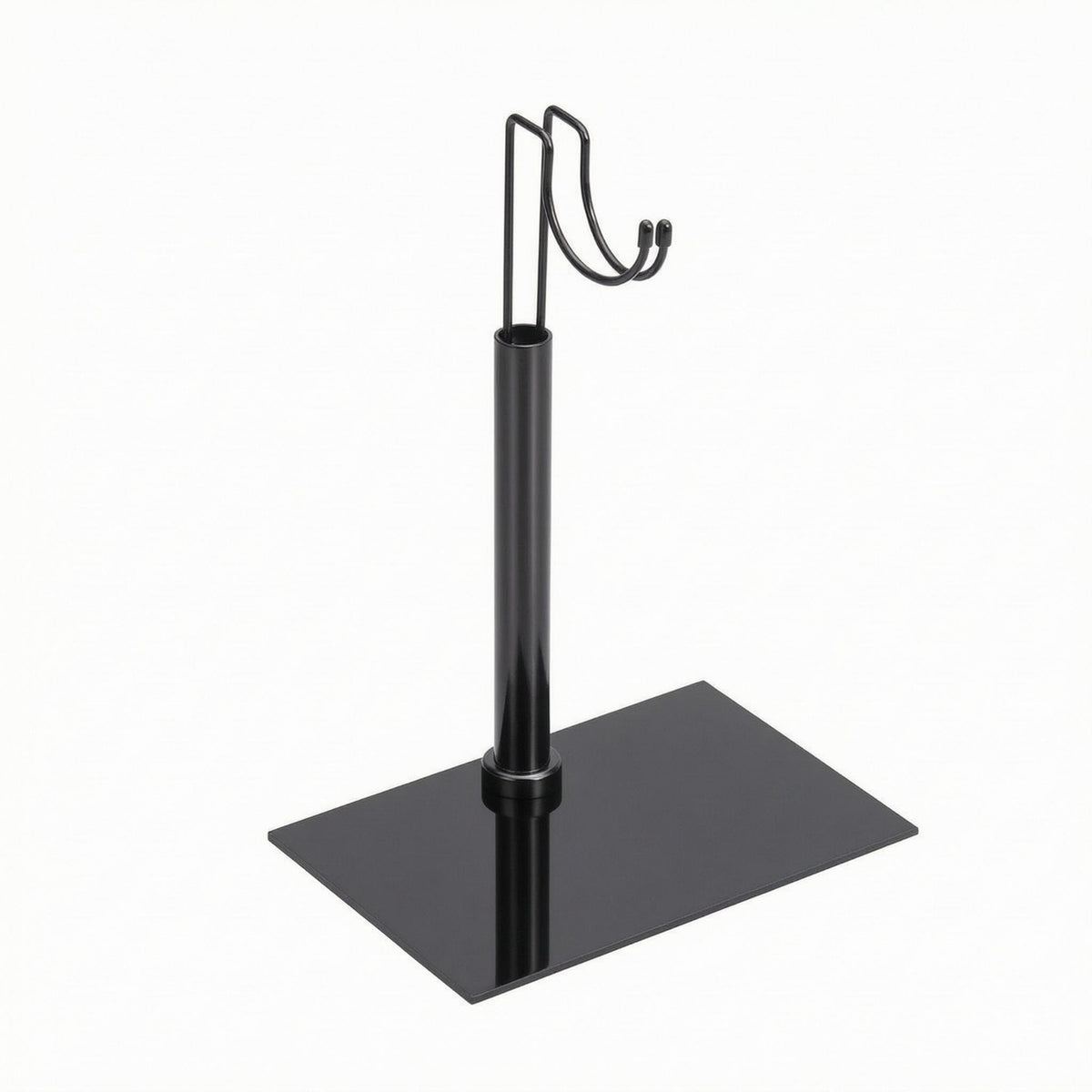 1/6 Scale Action Figure Stand Rectangular Base Action Figure Stand Metal