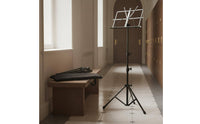 Foldable Music Stand Includes Carrying Bag Portable Sheet Music Stand Heavy Duty Musical Instrument Accessory for Students