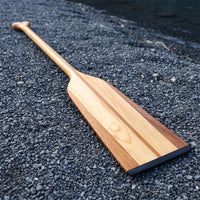 Dragon Boat Paddle Varnished Wooden Paddle Oar Traditional Reinforced for Paddlers, Training