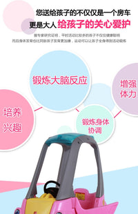 幼儿园学步金龟车儿童乐园游戏公主车室内户外三轮脚踏车宝宝童车