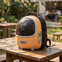 Cat Carrier Backpack with Clear Window Transparent Cat Backpack  Ventilated for Outings