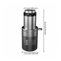 Projection Lamp Attachment Sharp Projection Attachment with Lens Focused Pattern Casting Device for Photographers