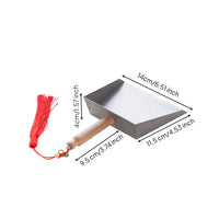 Mini Desktop Dustpan Thickened Stainless Steel Dustpan Compact Household Cleaning for Kids, Desk, School