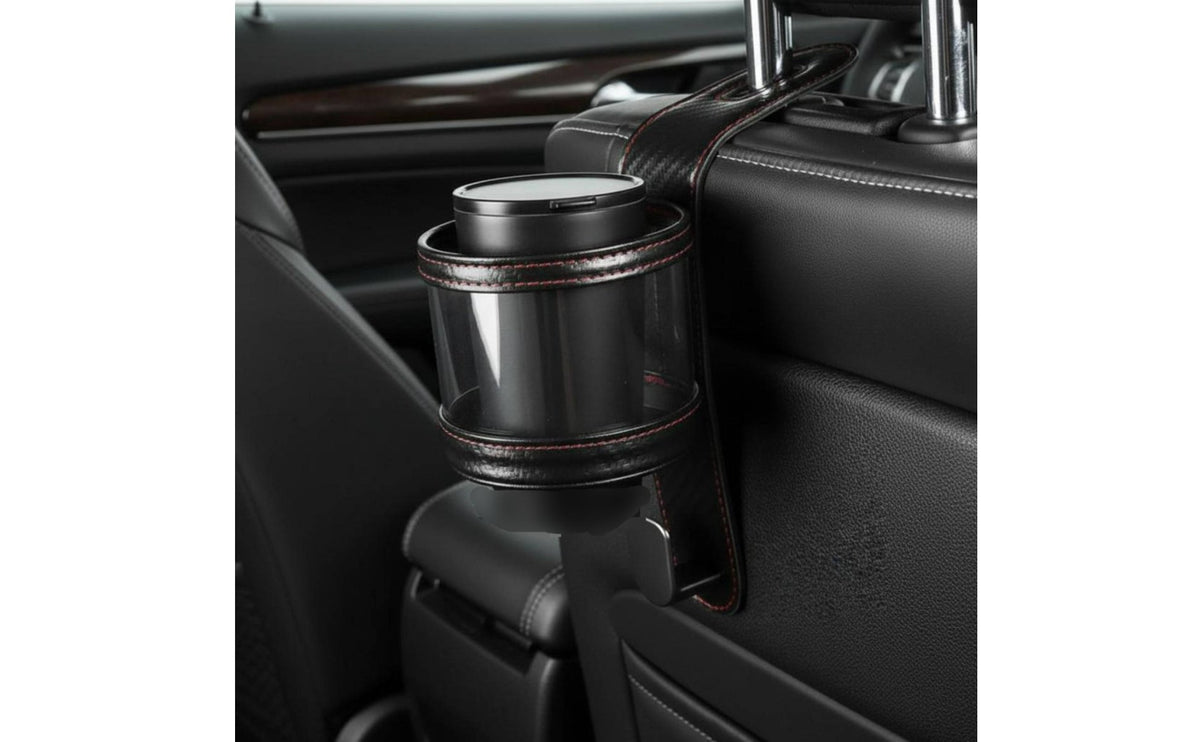 Car Seat Rear Storage Box Multi-Functional Car Seat Rear Beverage Holder Holder Vehicle Hanging Organizer Microfiber Leather