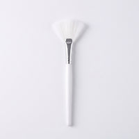 Face Brush with Long Handle, Soft Facial for Skincare Routine, Washable Shaped Cosmetic for DIY Treatment