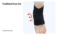 Sports Ankle Stabilizer Comfortable Ankle Brace Lightweight Supportive Gear for Athletes, Adults, Exercise, Basketball, Everyday Activities