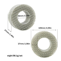 4 Pieces TPU Tire Insert Flexible 3D Printed Tire Insert for RC Hobbyists, Trail Riding