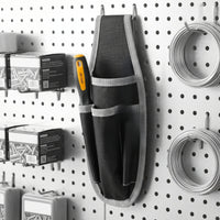 Waist Tool Bag with Belt Loop Slim Tool Waist Bag Compact Lightweight for Diyers, Home Improvement, Electrical Work