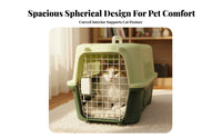 Portable Space Capsule Pet Carrier Large Capacity Pet Transport Box Airline Approved Breathable Design for Cat Owners, Travelers, Travel, Car Trips, Vet Visits, Outdoor Activities