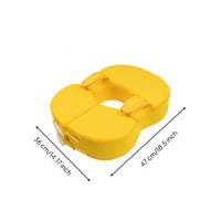 Baby Swimming Buoy Float Adjustable Safety Straps Underarm Support Buoy Float Boat-Shaped Opening Skin-Friendly for Toddlers
