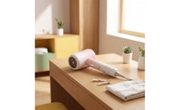 Hair Dryer with EU Plug 800W Cylindrical Hair Dryer Hairdryer Compact Lightweight for Travelers, Dorm, Home