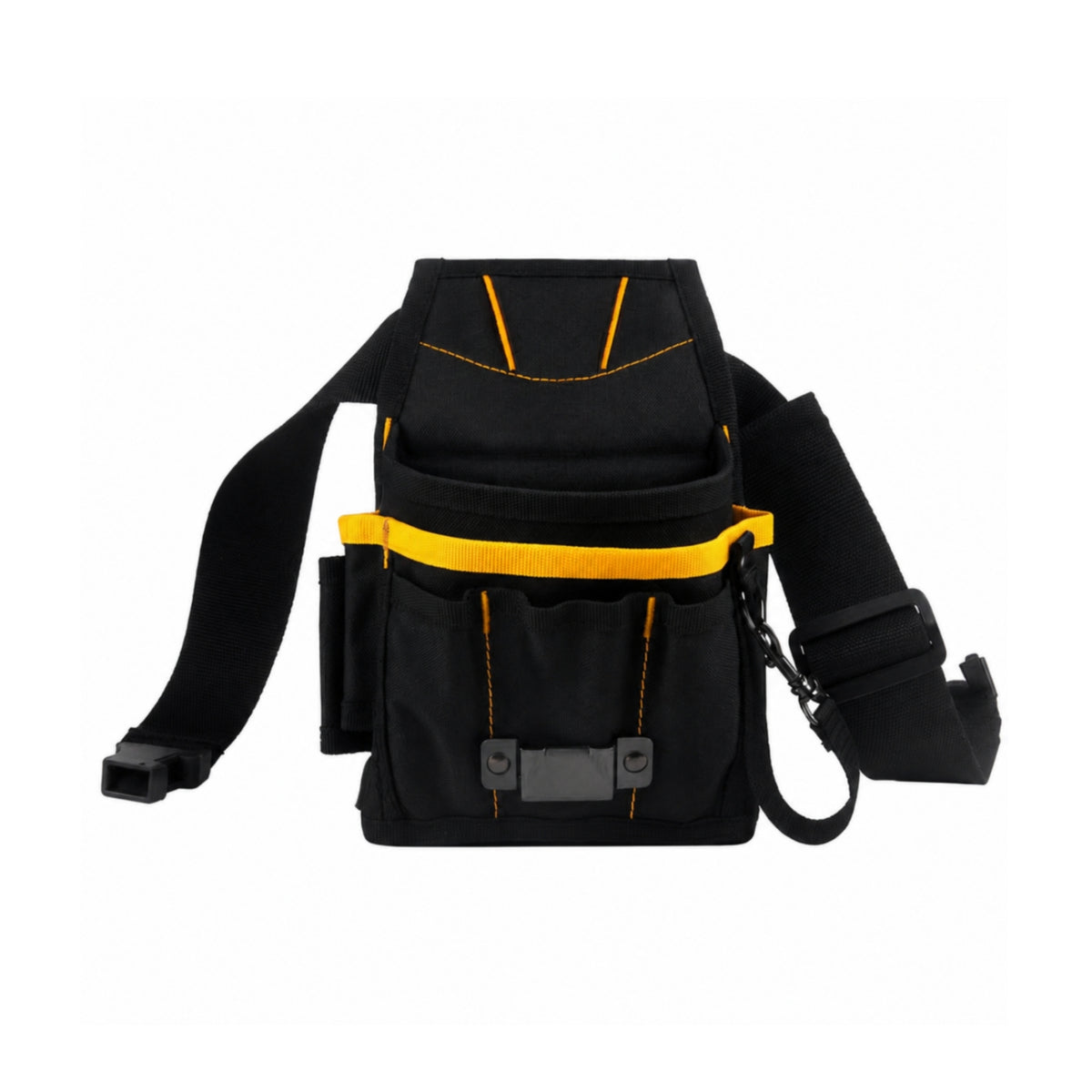 Structured Window Film Tool Bag Multi-Pocket Vinyl Wrap Tool Pouch Adjustable Utility Belt Pouch Convenient for Installers, Detailers, Garage Work