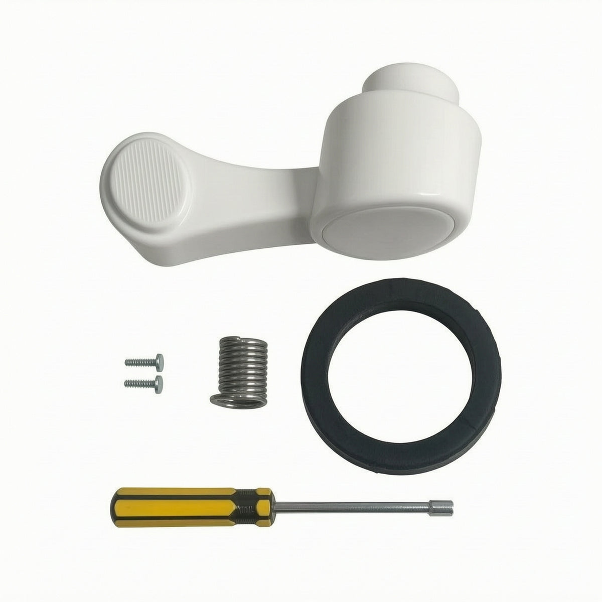 Rv Toilet Pedal Flush Replacement Kit Easy to Install Rv Foot-Operated Flush Pedal Replacement Wear-Resistant KitResistant for Campervan