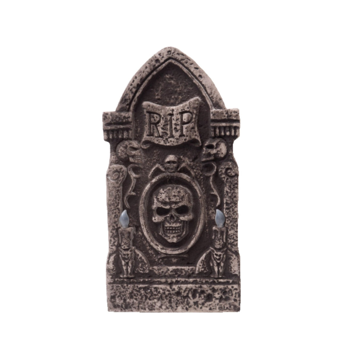 Foam Tombstone Aged Look Halloween Gravestone Prop Easy to Setup for Party Hosts