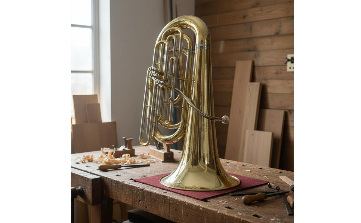 4 Key Tuba Large Bell BB Tuba Western Musical Instrument