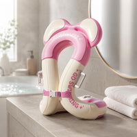 Anti-Leak Valve Inflatable Underarm Swim Flotation Device Safety Buckle U-Shaped Swim Buoy Hand Grips Children's Arm Buoy PVC