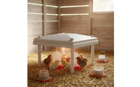 Constant Temperature Chick Brooder Heating Plate Energy Efficient Chick Brooder Plate Easy Assembly Electric Poultry Heating Panel Multiple Installation Options for Ducklings