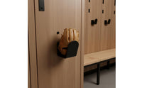2 Pieces Wall Glove Holder U-Shaped Cradle Baseball Glove Holder Curved Support