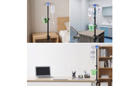 Telescoping Bedside Stand Height-Adjustable for Patients