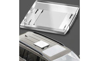 Portable Communication Dish Car Mount Transparent PC Plate Communication Internet Antenna Mount Adjustable Height Vehicle Accessory for Campers