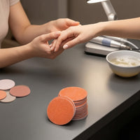 100 Pieces Nail Sanding Discs Gentle on Skin Pedicure Sanding Discs
