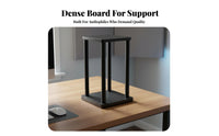 Shock Absorbing Desktop Speaker Stand Vibration Damping Bookshelf Speaker Stand Enhanced Stability Studio Monitor Riser Improves Sound Clarity for Home Theater Enthusiasts, Audiophiles, Music Producers