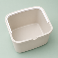 Large Car Trash Can for Families, Foldable Car Trash Can, Space-Saving Waste Container for Trunk, Mobile Trash Can with Bag Holder