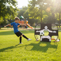 Kids Soccer Practice Goals Lightweight Sports Gear Quick Setup for Yard