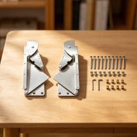 Folding Table Hardware Kit Wall-Mounted Flip-down Table Support Equipment wearResistant Folding Bracket for Woodworkers, Carpenters, Workplaces
