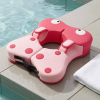 Hook-and-Loop Fastening Axillary Swim Float Printed Eyes Underarm Swim Coach Dot Decoration Inflatable Arm Floaties Adjustable Straps
