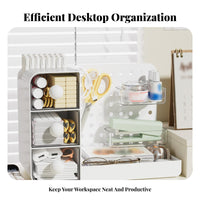 Desktop Pegboard Kit Space-Saving Pegboard Desk Shelf customizable Design for Artists