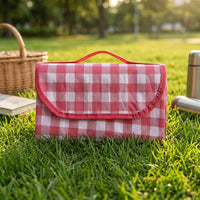 Picnic Blanket and Waterproof Mat for Family Outings, Extra Large Camping Blanket with Leaf Print, Versatile Outdoor Mat, Portable Beach Mat