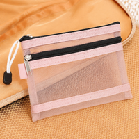 mesh zip pouch