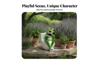 Toilet Figurine Scented Cone Stand Holder Humorous Decor Resin Novelty Scented Cone Stand Burner Unique Design Funny Character Statue for Adults