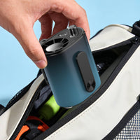 High Speed Engine Rechargeable Clip on Fan 3600mAh Battery Waist Clip Fan for Outdoor, Camping, Travel