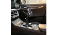 Car Cup Holder with Tray Multifunctional Car Cup Holder with Phone Mount Matte Black for Adventure Drivers