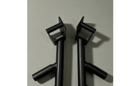 Compatible Parallel Bar Attachment Sturdy Parallel Bar Handles Non-Slip Power Rack Accessory Universal for Strength Training