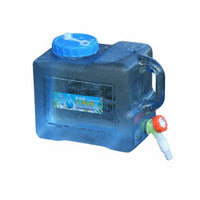Leak-Proof Lid Portable Water Container with Spigot Food Grade Material Liquid Storage Long-Lasting for Outdoor