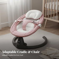 Electric Rocking Chair Builtbuilt-in Audio Electric Baby Infant Seat Adjustable Recline Infant Seat for Newborns, New Parents, Rest Period Time