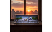 Themed Lighting 1:64 Scene Model LED Lights Lighted Display Scene Model Vivid Color Design Graffiti Street Display Scene Detailed Backdrop for Home Decor, Collection Cabinet