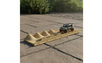 Modular Design RC Car Obstacle Course Easy Assembly 1/24 Scale Crawler Course Mini Crawler Ramp for Indoor