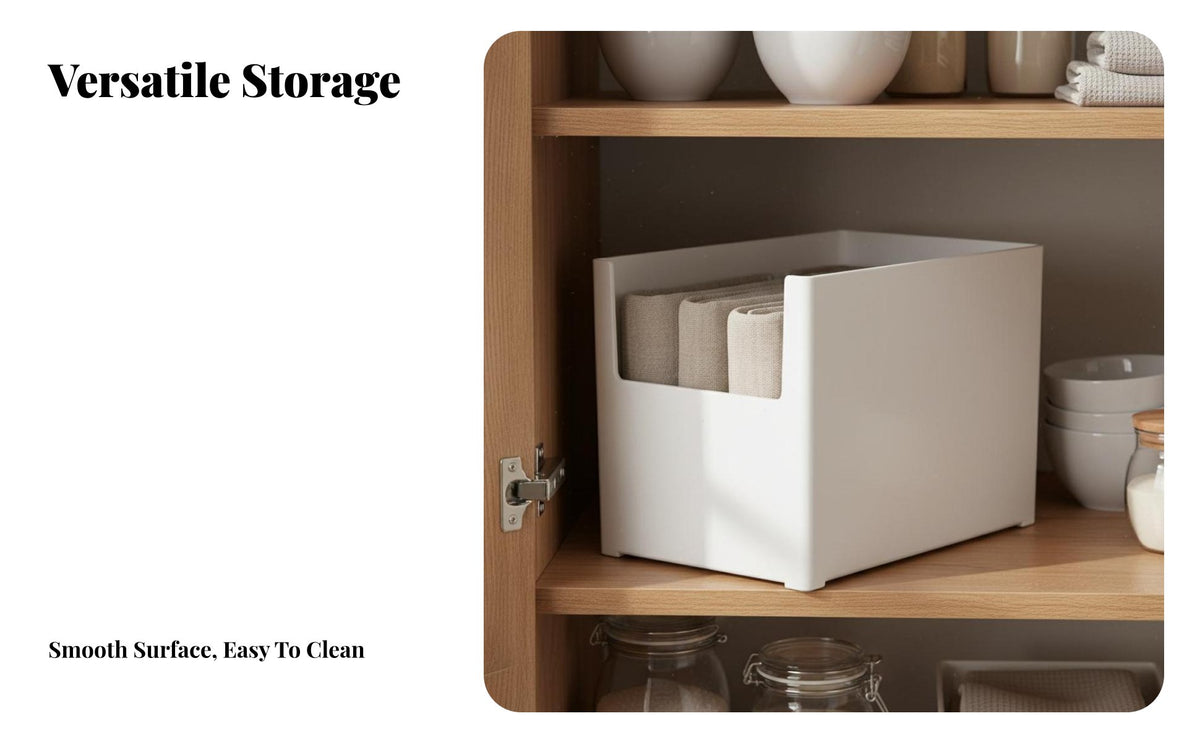 Multi-Functional Cabinet Storage Container Multifunctional Drawer Divider Box Space Saving for Students, Women, Kitchen, Bathroom, Dorm Room