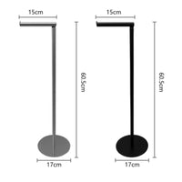 Unattached Standing Toilet Tissue Holder Freestanding Toilet Tissue Holder Stand Hardware Anti-Slip Slim for Bathroom